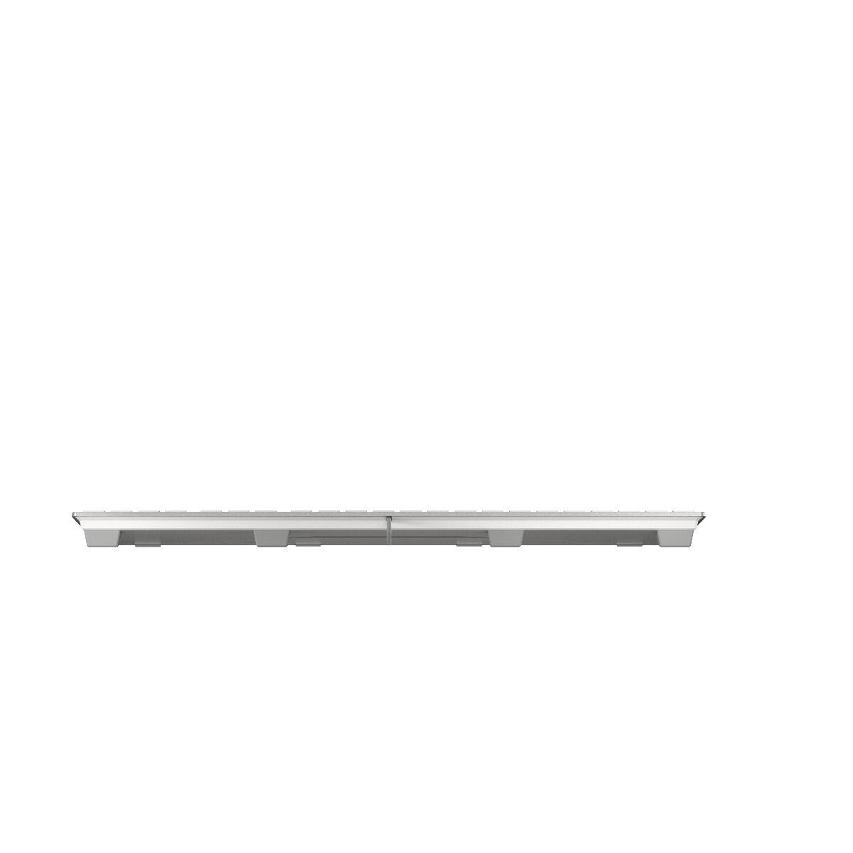 CHERRY KC 6000 SLIM FOR MAC tastatur Kontor USB QWERTY Nordisk Sølv