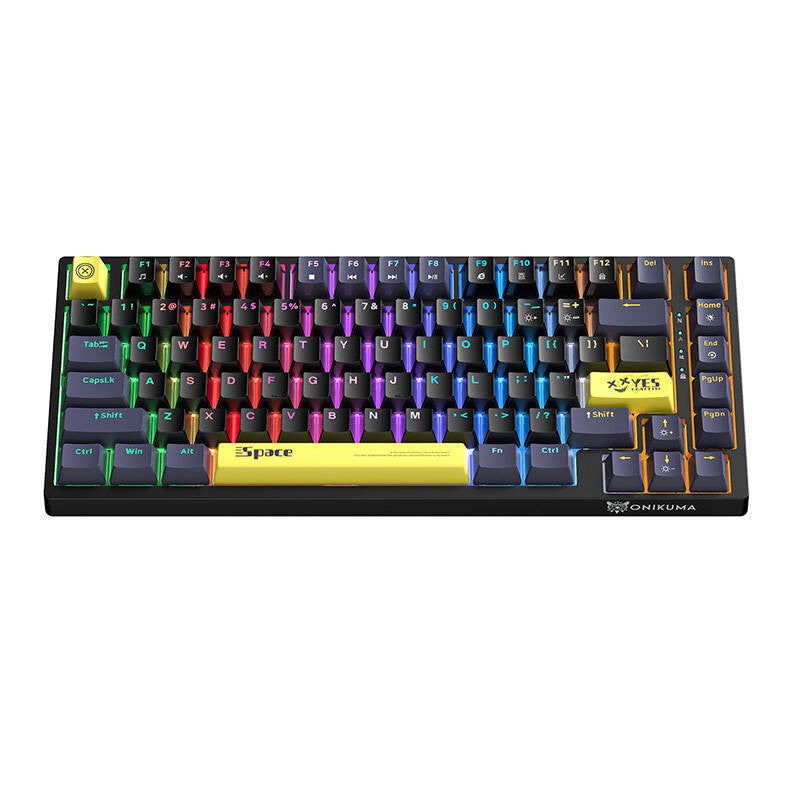 ONIKUMA G52 82 Nøgler USB-kablet mekanisk tastatur