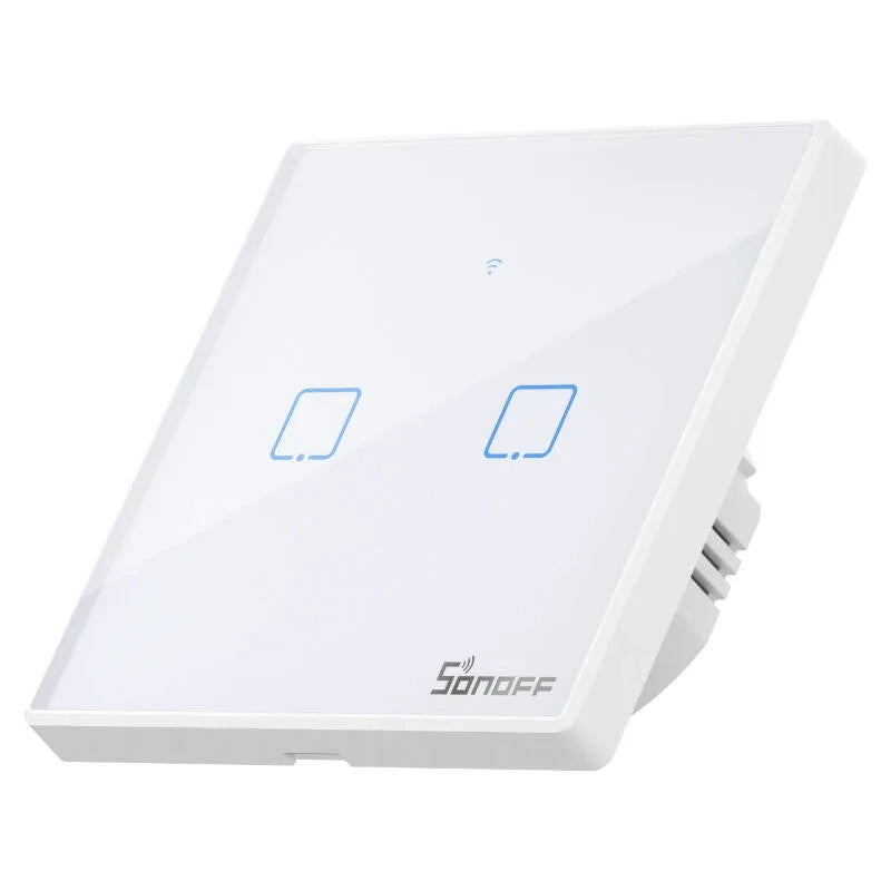 Smart Switch WiFi + RF 433 Sonoff T2 EU TX (2-kanal) opdateret