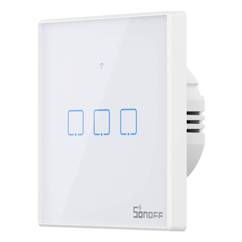 Smart Switch WiFi + RF 433 Sonoff T2 EU TX (3-kanal) opdateret