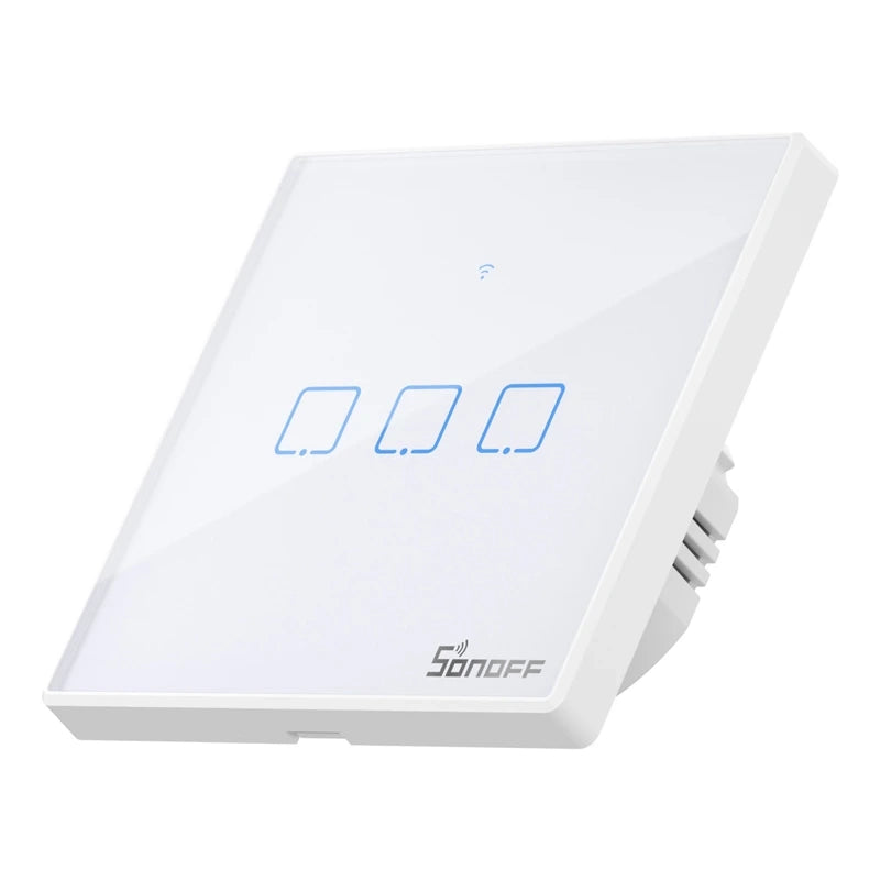 Smart Switch WiFi + RF 433 Sonoff T2 EU TX (3-kanal) opdateret