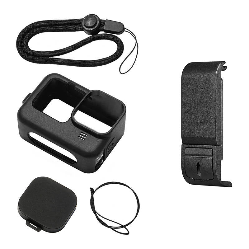 Huse PULUZ til GoPro Hero 9 / Hero 10 / Hero 11 / Hero 12 (sort)
