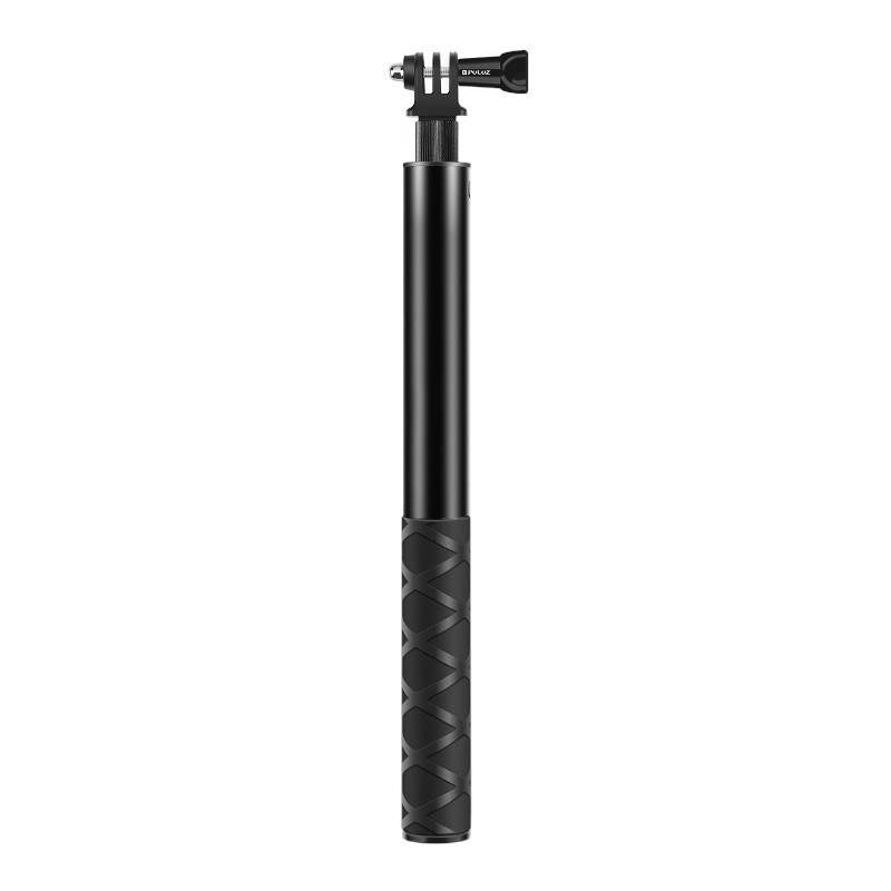 Metal selfie holder Puluz 110 cm til sportskameraer (herunder Osmo Action 5 Pro, Insta360 X5 / X4 / X3)