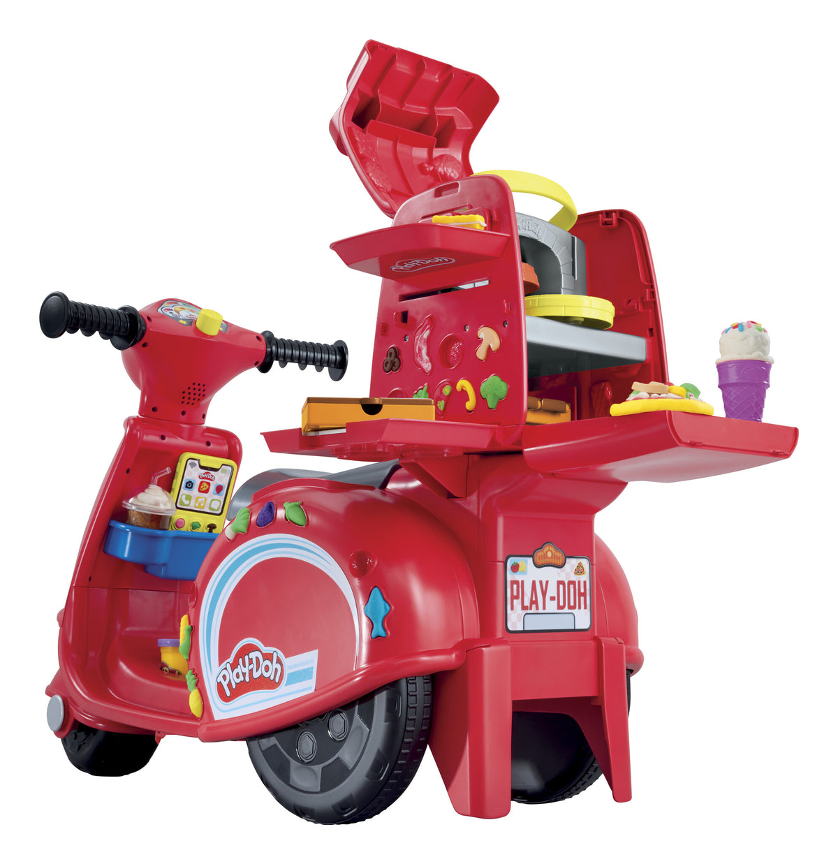 Play-Doh F88035L0 Gynge- og ride-on-legetøj Scooter til at ride på