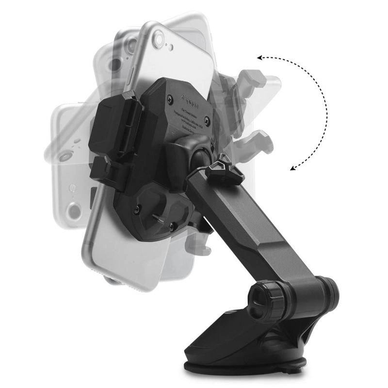 Spigen TS35 Bil Cockpit Telefon Holder - sort