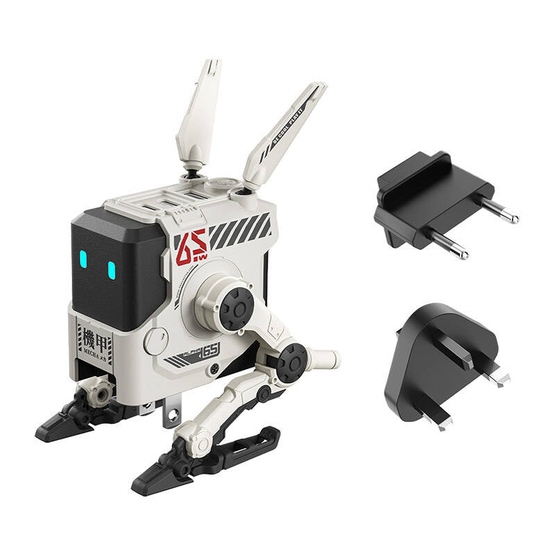 GravaStar Alpha65 65W GaN Hurtig oplader Krigskadede version Hvid