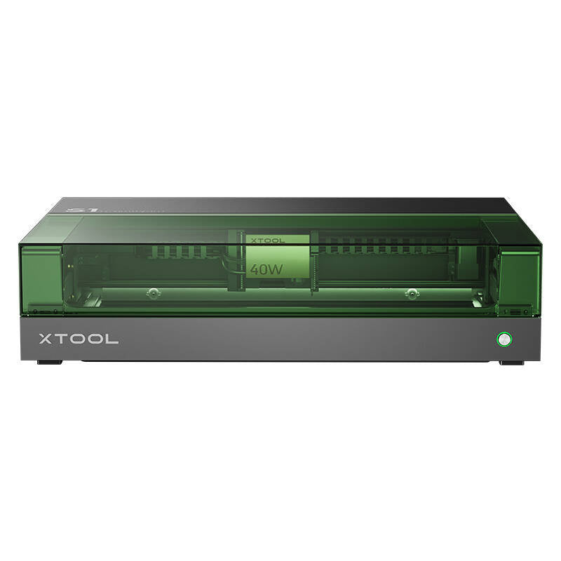Lasergraver 2-i-1 xTool S1 40W - All-in-One Kit (sort)