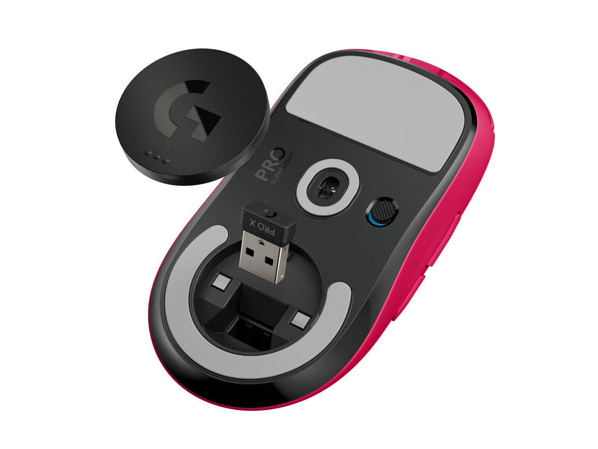 Logitech G 910-005957 mus Spil Højre hånd RF trådløst Optisk 25600 dpi