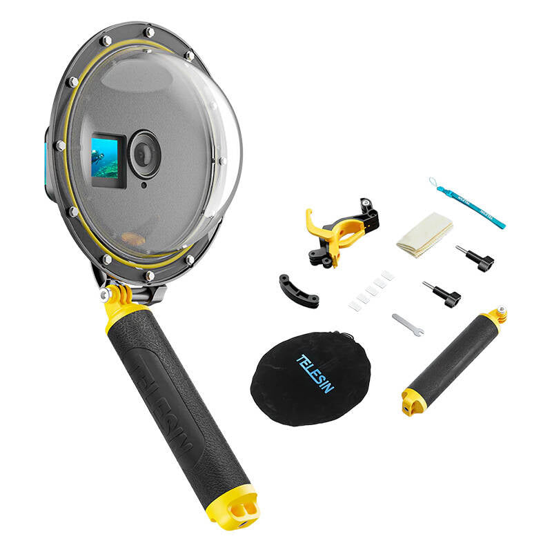TELESIN undervandshuse til DJI Action 3 / 4 / 5