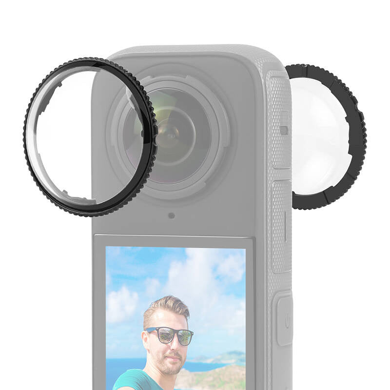 Optisk glas linsedække PULUZ til Insta360 X4