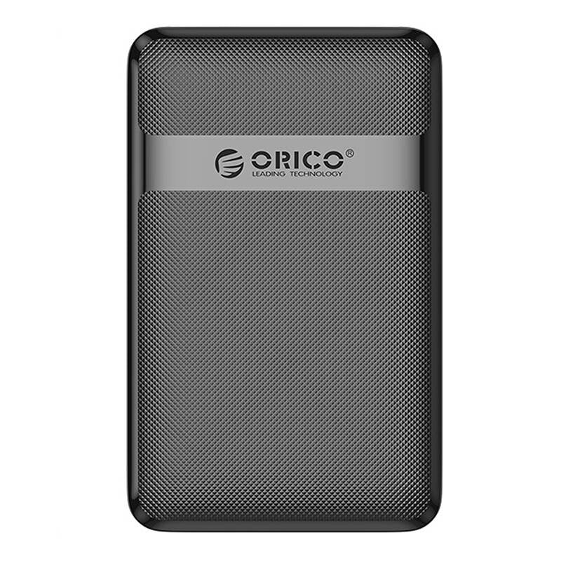 Orico 2577 HDD/SSD 2,5" drev indkapsling, 5Gbps, USB-A til USB Micro-B (sort)