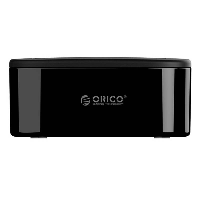 Orico docking station til 2,5 / 3,5" HDD / SSD, 5Gbps, USB-A til USB-B (sort)