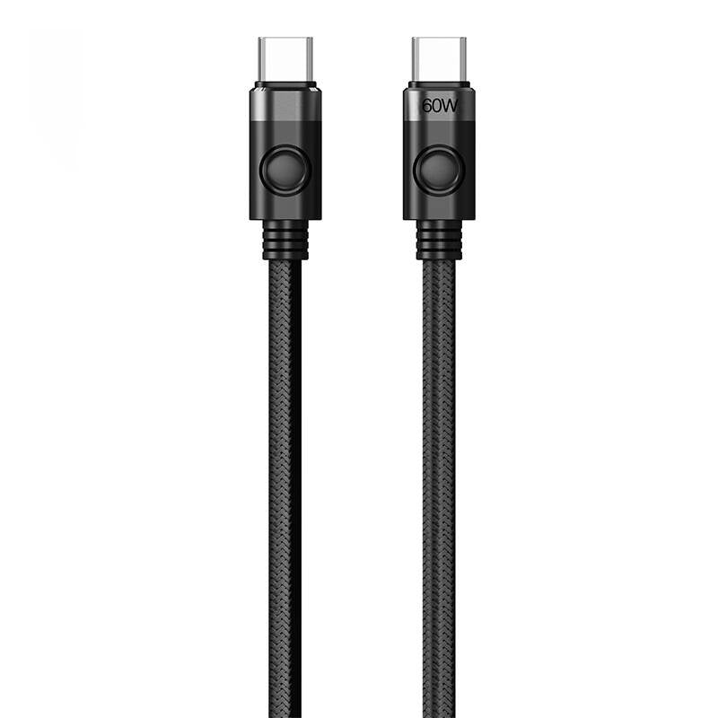 Orico 60W USB-C til USB-C opladningskabel (sort)