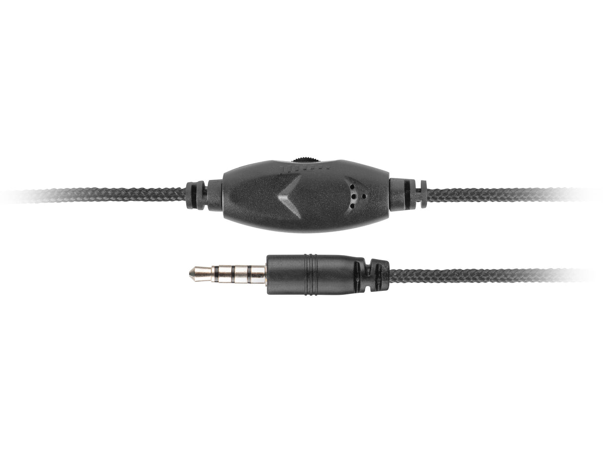 NATEC Canary Go Headset Ledningsført Kontor/Callcenter Sort