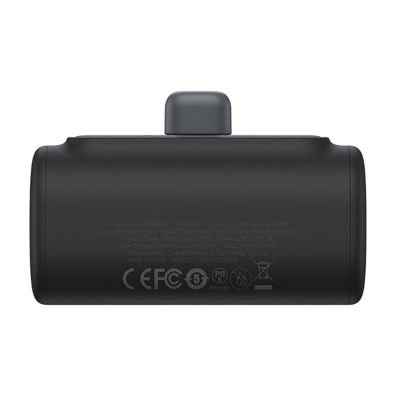 Powerbank OS-Baseus Compact IP 5000mAh 20W (sort)