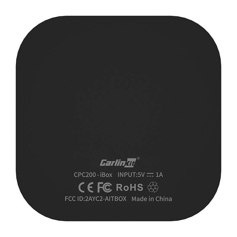 Carlinkit Tbox Basic (2+16G) trådløs adapter Carplay/Android (sort)
