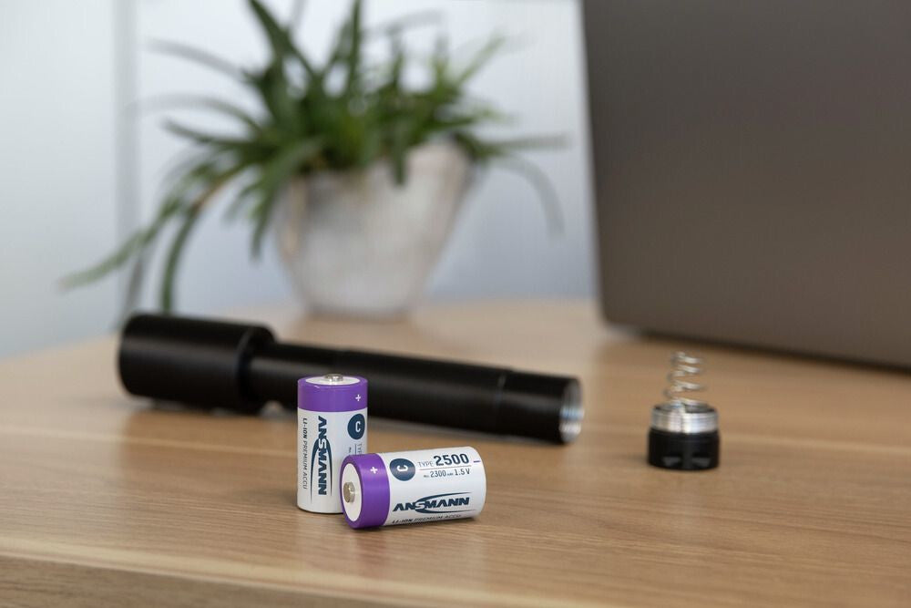 Ansmann 1313-0004 husholdningsbatteri Genopladeligt batteri C Lithium-Ion (Li-Ion)