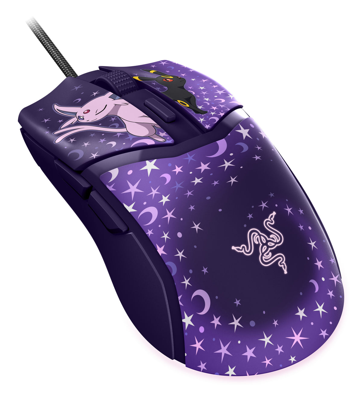 Razer Cobra - Espeon & Umbreon Edition mouse Gaming Right-hand USB Type-A Optical 8500 DPI