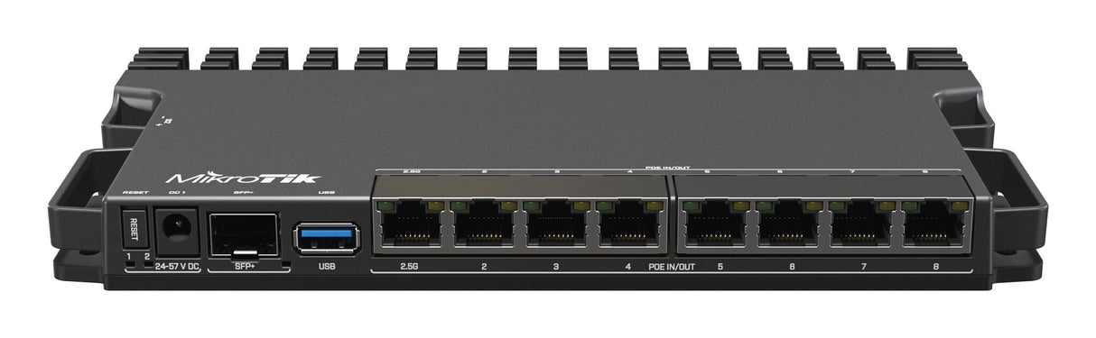 Mikrotik RB5009UG+S+IN kabelforbundet router 2.5 Gigabit Ethernet Sort
