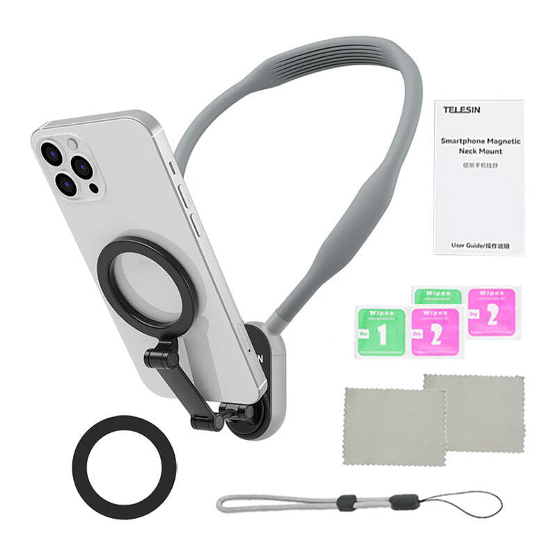 TELESIN magnetisk halsmontering til Iphone 12-16 MNM-002