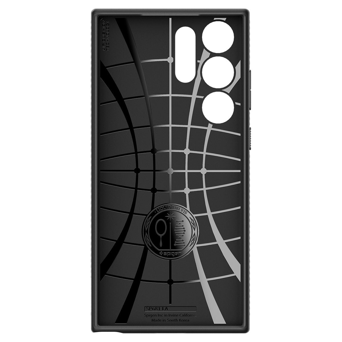 Spigen Liquid Air Case til Samsung Galaxy S23 Ultra - Matte Black