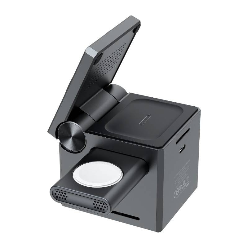 Choetech T632-F 3-i-1 15W induktiv oplader (sort)