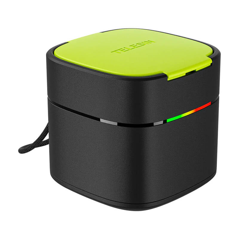 TELESIN Box dobbeltkanals oplader til GoPro Hero 12/ 11 / 10 / 9 (hurtig opladning)