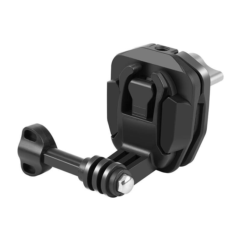 PULUZ motorcykel forrude klip til sports kameraer (DJI Osmo Action 4, GoPro Hero 12, Insta360 Ace Pro / X4)