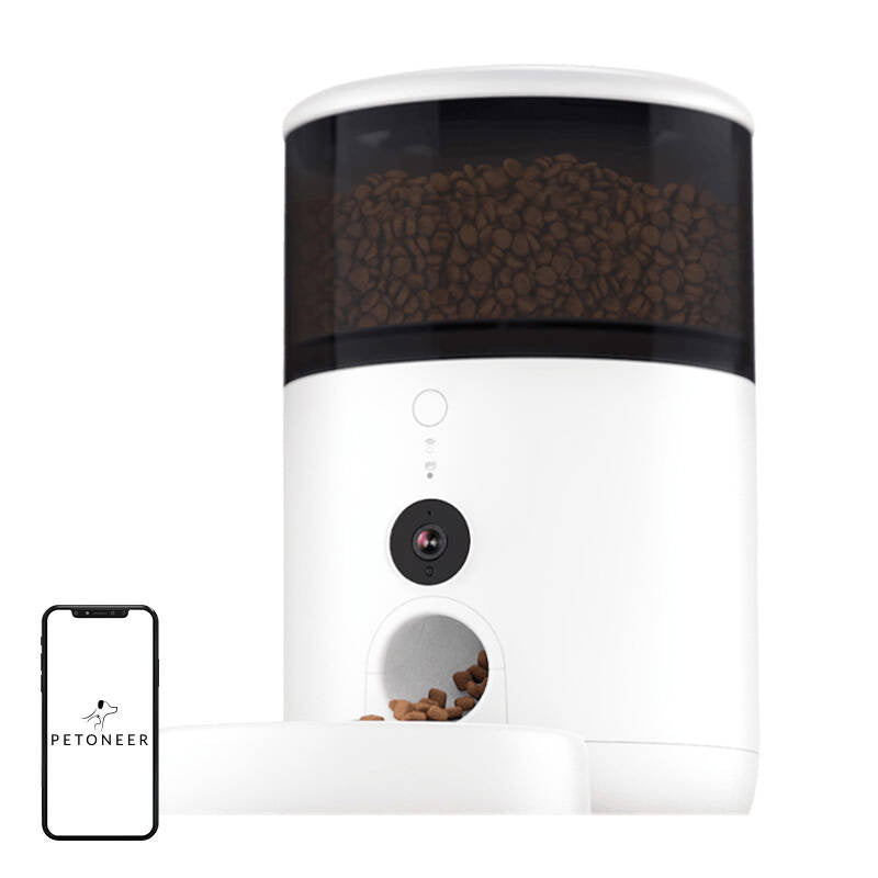 Petoneer NutriVue smart fødevarespenser (med skål i rustfrit stål)