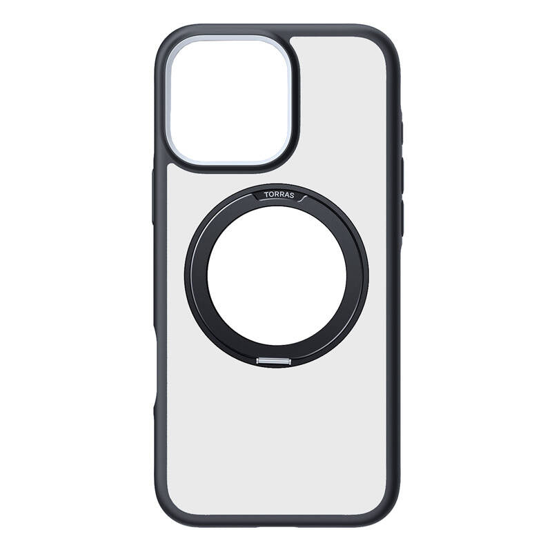Torras Ostand R Fusion Case til iPhone 16 Pro (Sort)