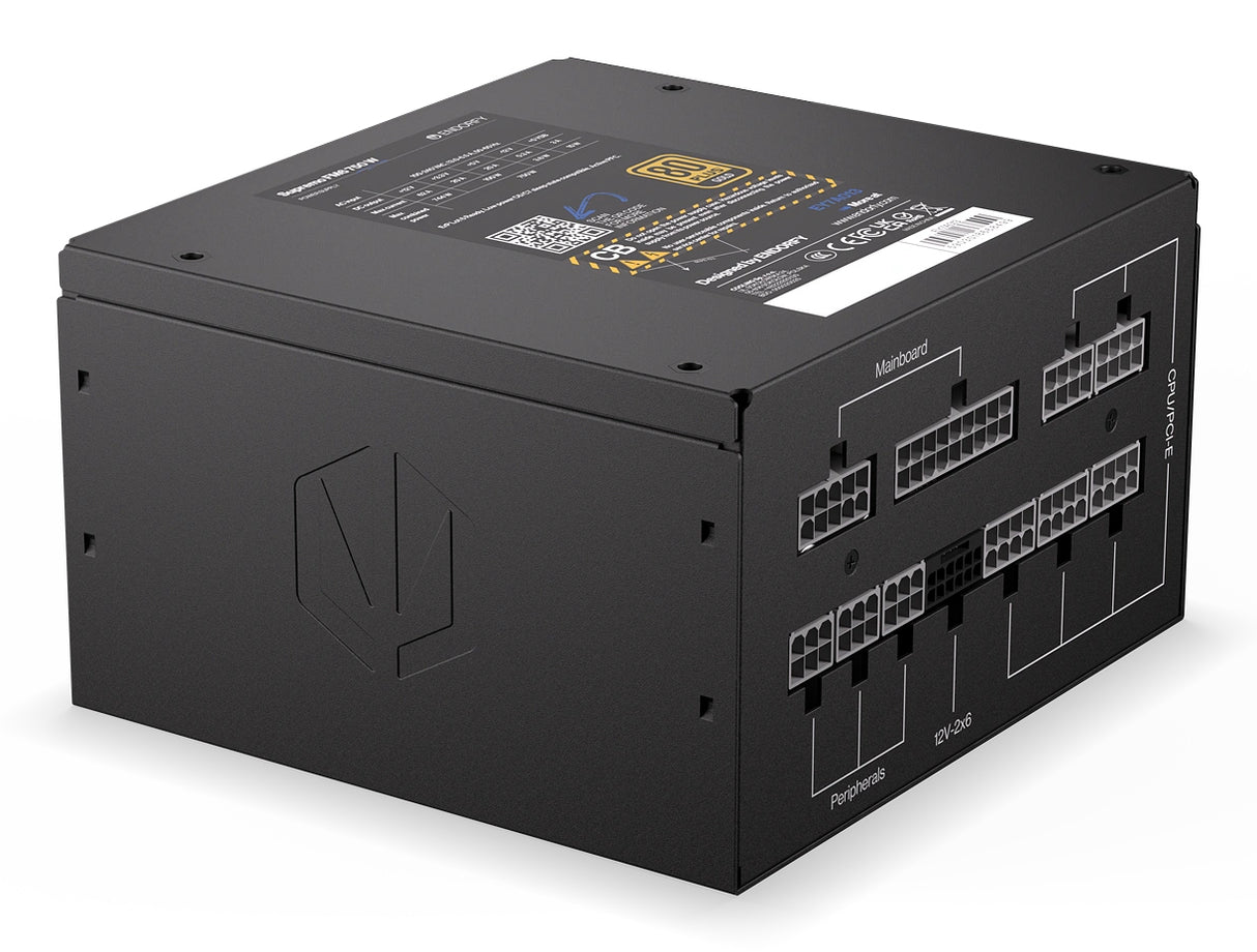 ENDORFY Supremo FM6 750 W enhed til strømforsyning 24-pin ATX ATX Sort