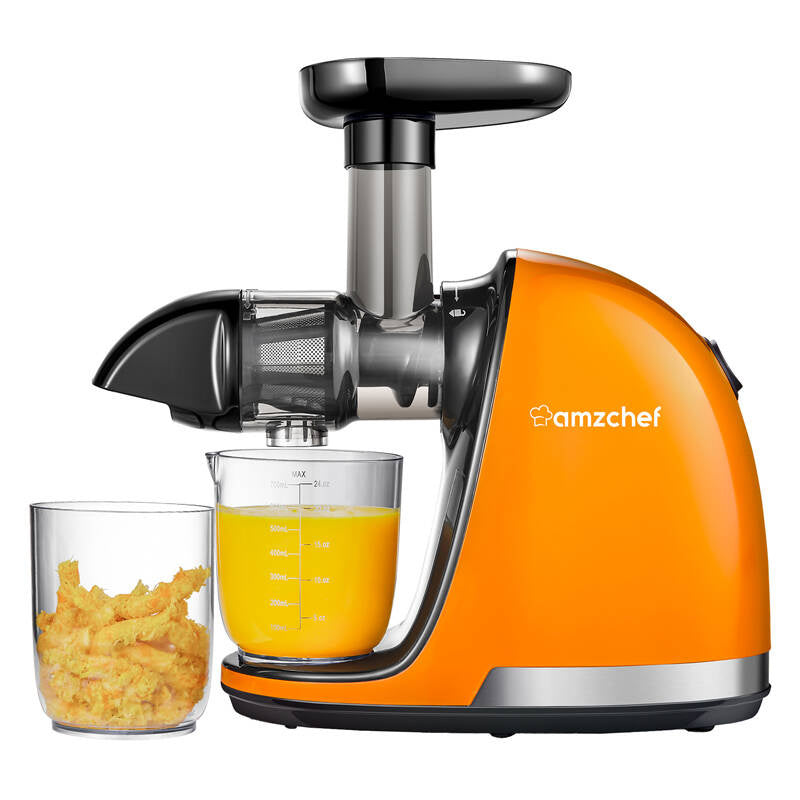 AMZCHEF 1501-OG-SM (orange) langsom juicer.