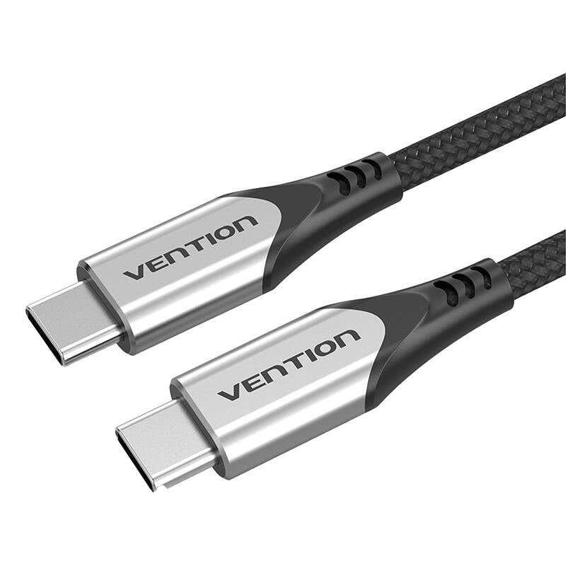 Vention TAAHF USB-C til USB-C 60W 1m USB-kabel (grå)
