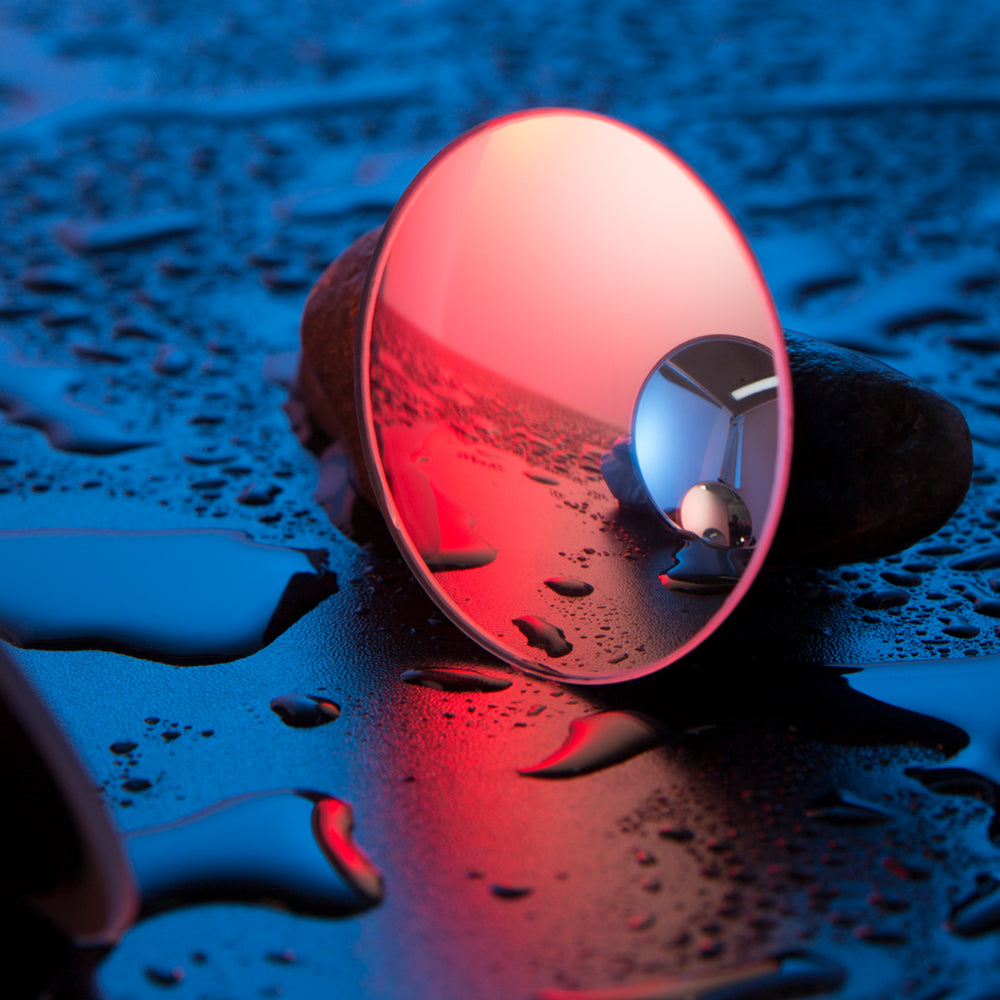 Baseus Full-view Blind-spot spejl 2x ekstra bil side spejl konveks blind spot sort (ACMDJ-01)