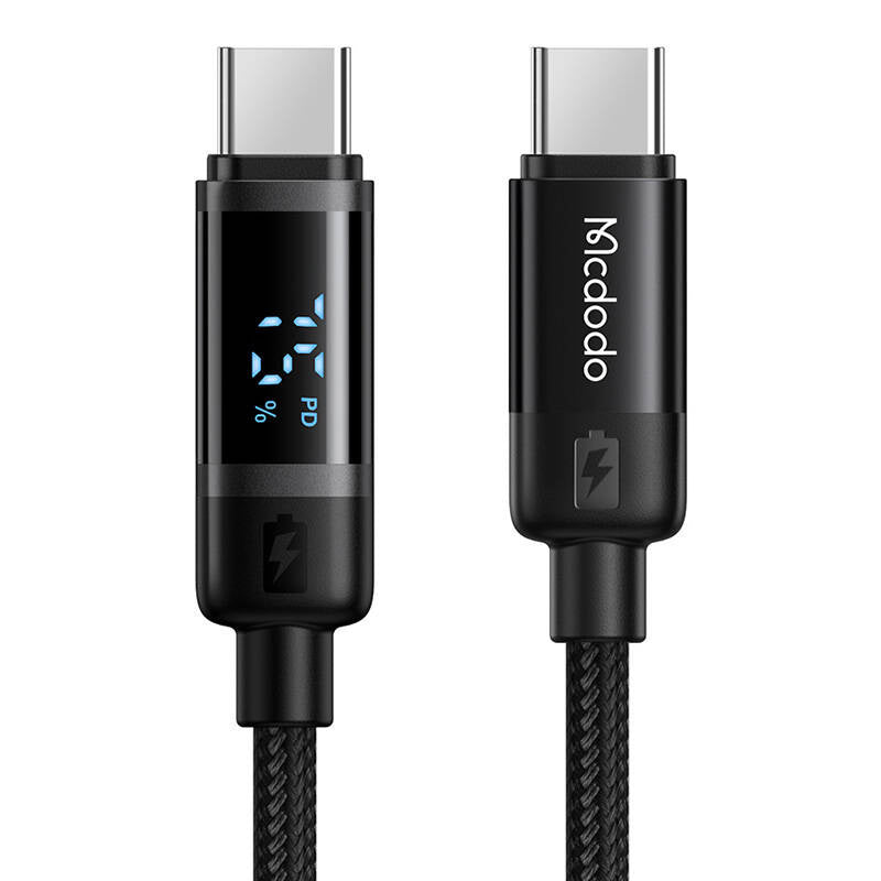 Mcdodo CA-5780 USB-C til USB-C 60W datakabel 1,2 m (sort)