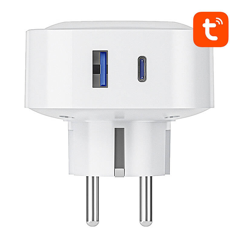 Gosund SP6 16A USB-C 20W Tuya smart WiFi/Bluetooth stikkontakt