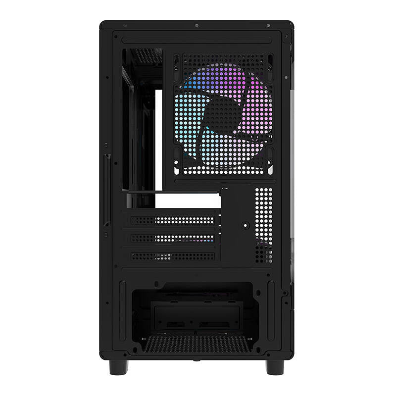 Darkflash DB330M computercase + 3 aRGB-ventilatorer (sort)
