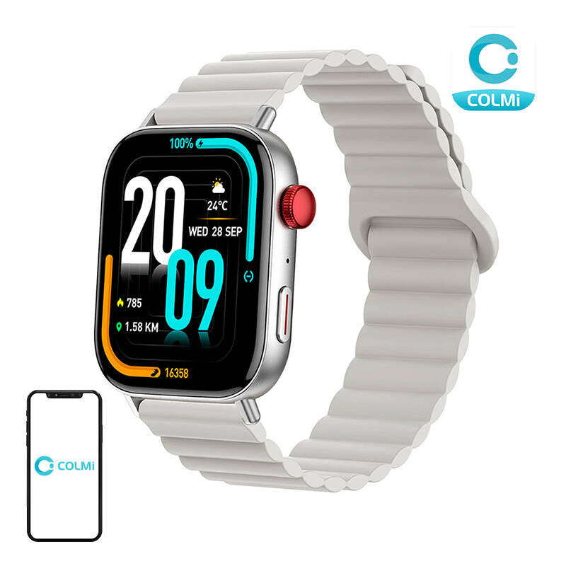 Colmi C8 Max smartwatch med magnetrem (Silver)