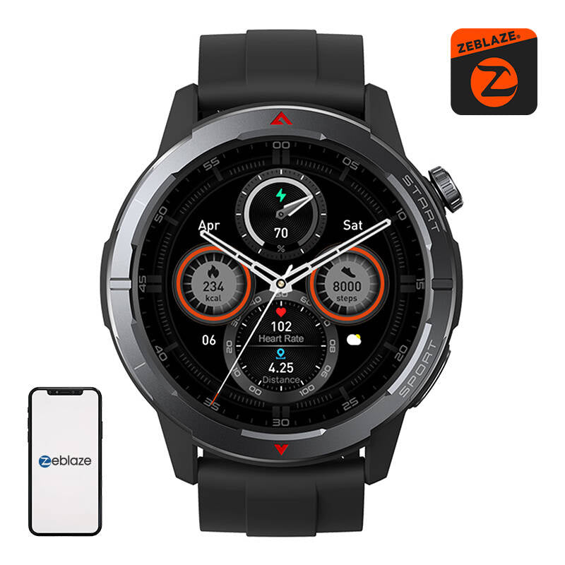 Zeblaze Stratos 3 Ultra Smartwatch (Sort)
