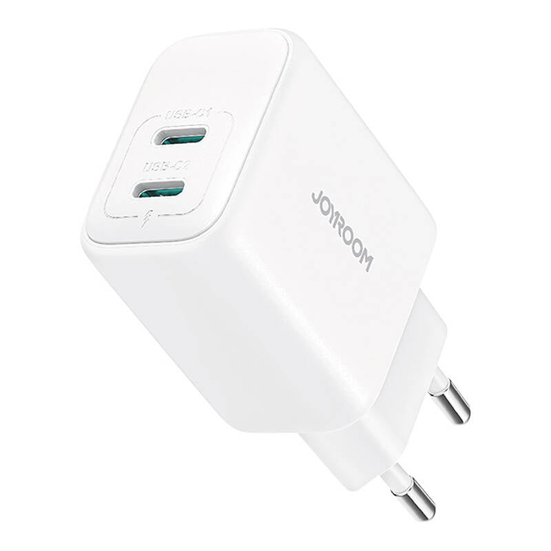 Joyroom JR-TCF12 Dual-Port (2C) 20W Power Charger (hvid)