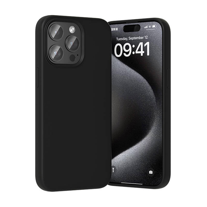 Vention KUFB0-40 Silicone Case til iPhone 15 Pro Max (sort)