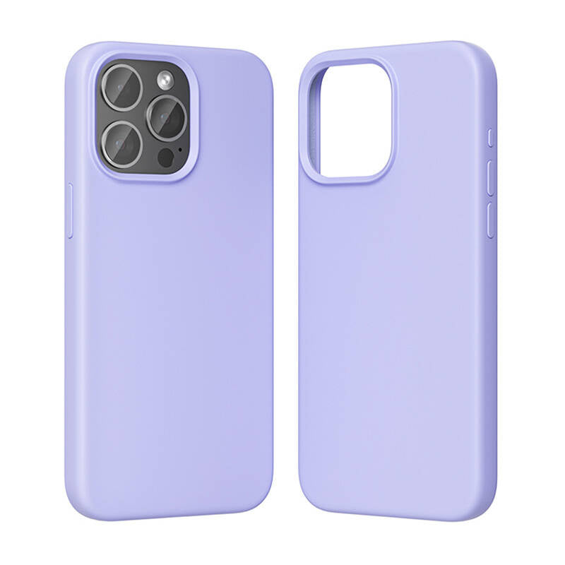 Vention KUFV0-40 Silicone Case til iPhone 15 Pro Max (lila)