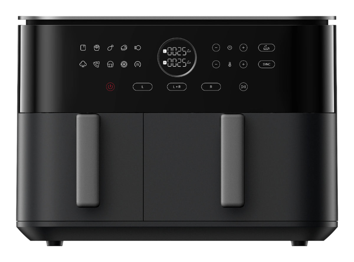 Xiaomi MAF-D1001 Dobbelt 10 L Enkeltstående 2700 W Varmluftsteger Sort