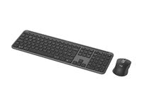Logitech Signature Slim Combo MK950 Tastatur og mus-sæt Saks Trådløs
