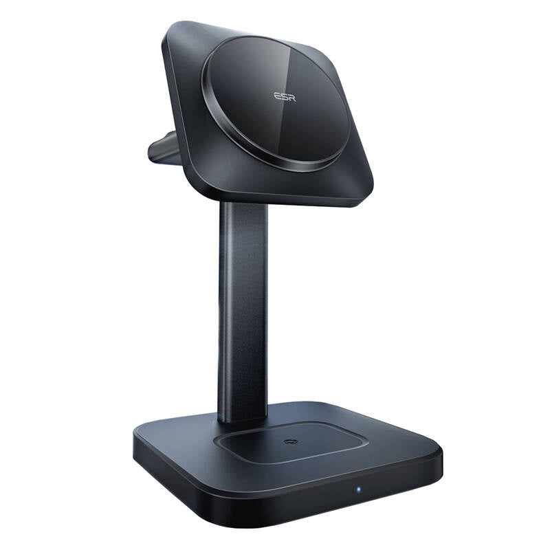 3-i-1-trådløs oplader til ESR HaloLock ur 2C5660804 (sort)