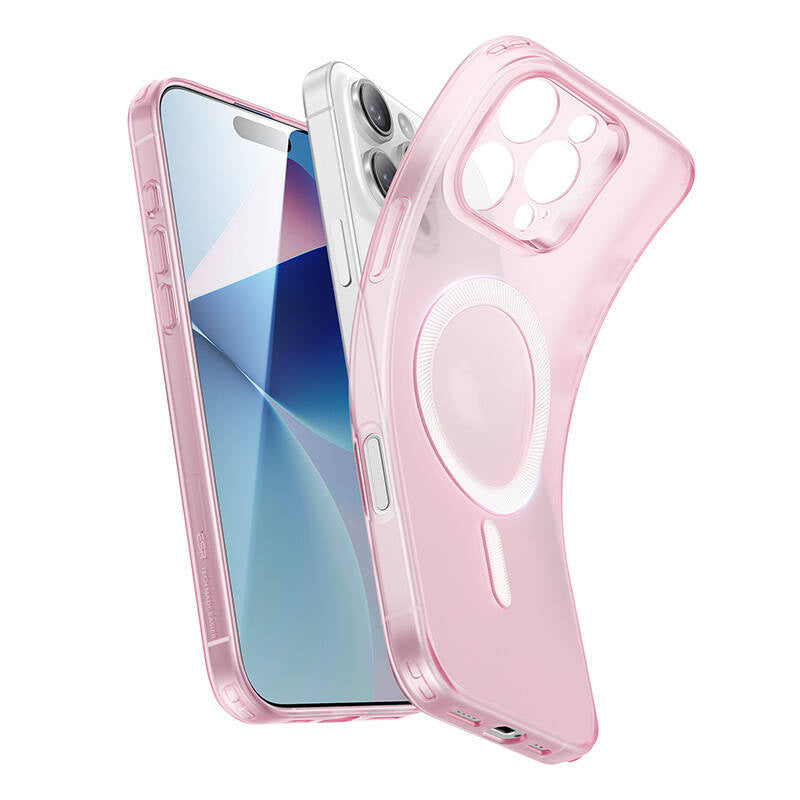 Zero Clear Case (HaloLock) ESR-hylster til iPhone 16 Pro Max (rosa)