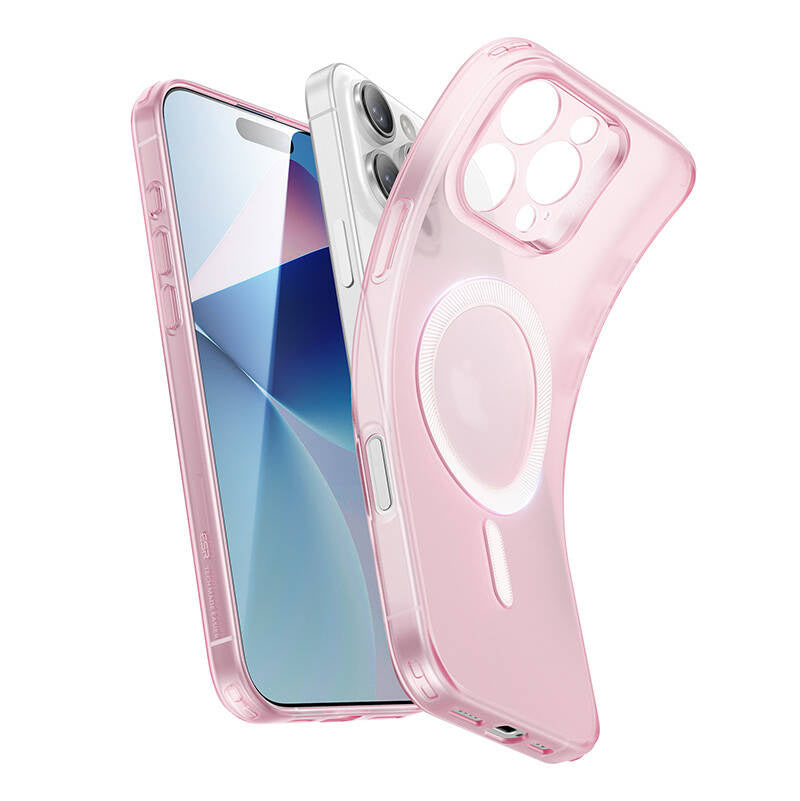 Zero Clear Case (HaloLock) ESR-hylster til iPhone 16 Pro (rosa)