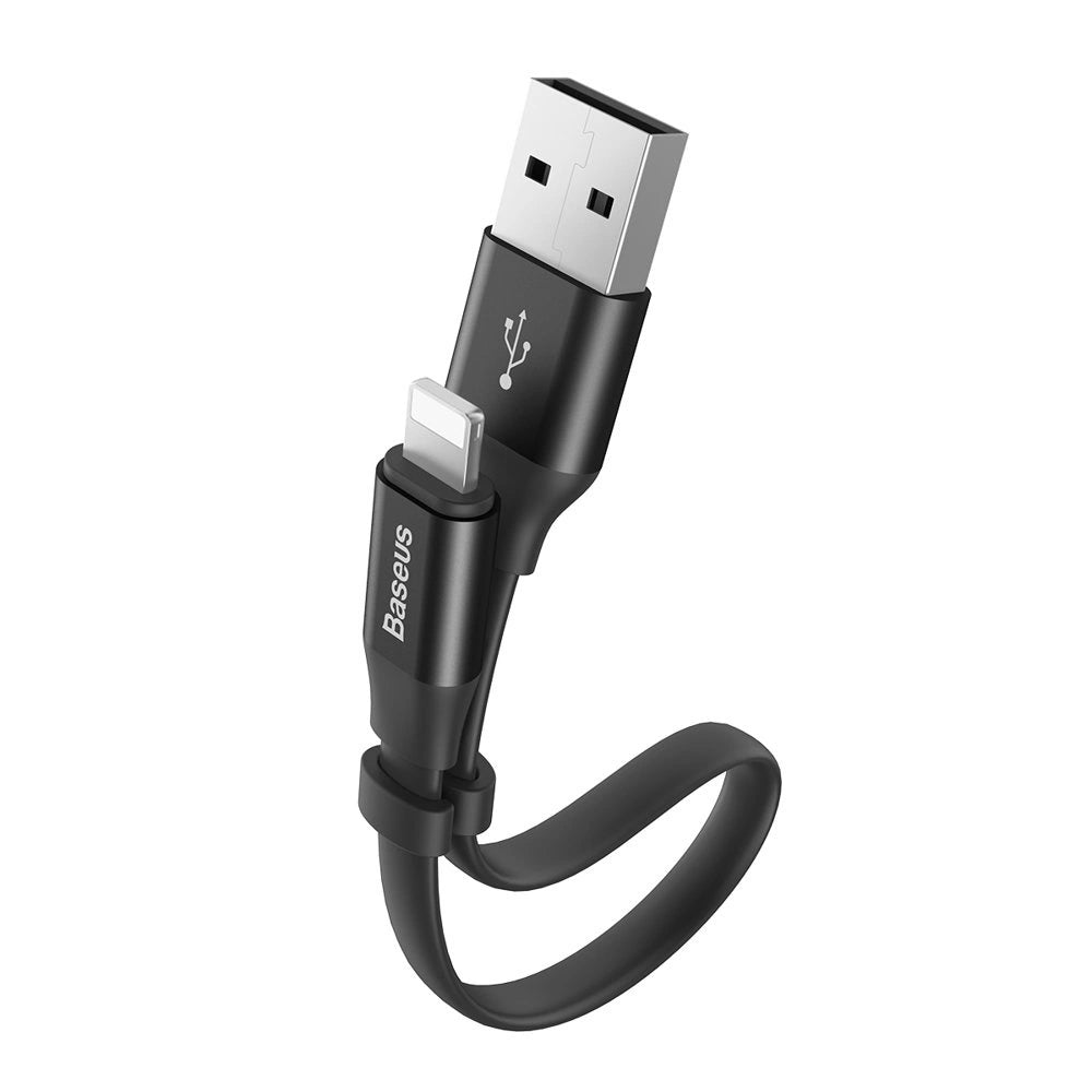 Baseus Nimble USB-A / Lightning 2A kabel 0,23 m - sort