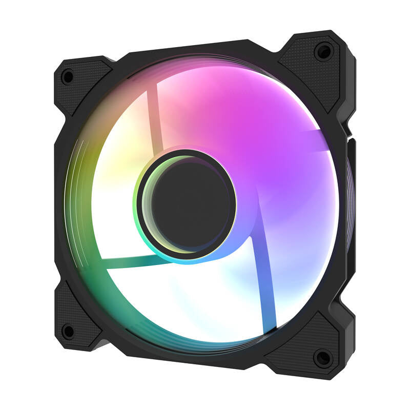 Darkflash DR08 3-i-1 køleventilator (sort)