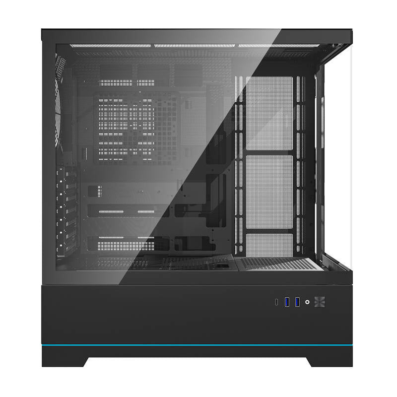 Darkflash DY451 computerkasse uden vifter (sort)